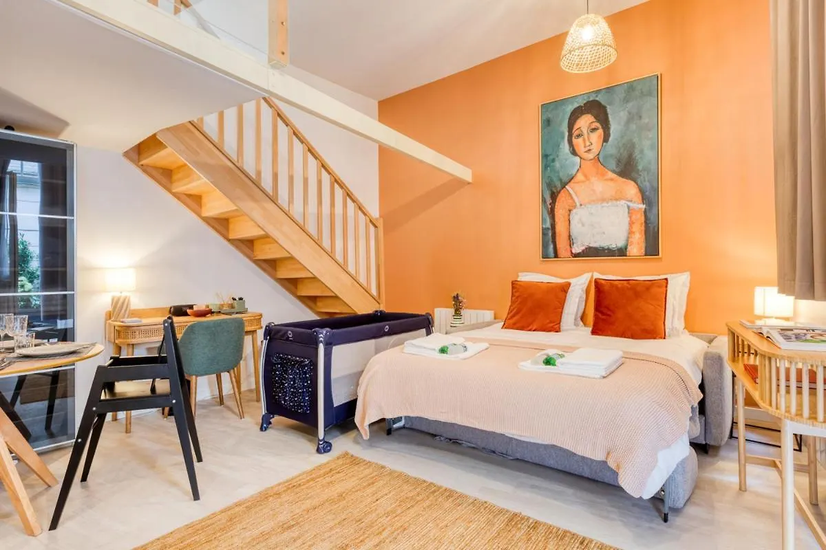 Maury - Luxury Loft - Heart Of Montparnasse Daire Paris Fransa